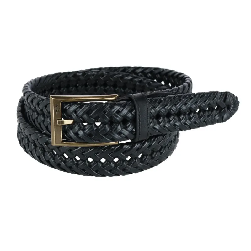 Dockers Men's Fully Adjustable Double V-Weave Braided Belt made by Dockers