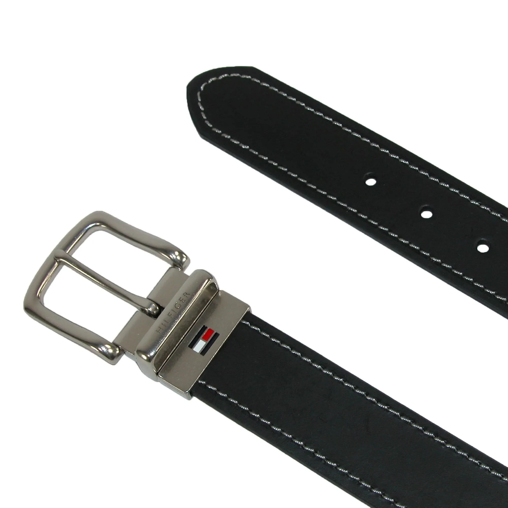 Tommy Hilfiger Men's Reversible Belt with Contrast Stitch sold by Belt Outlet product image thumbnail 5