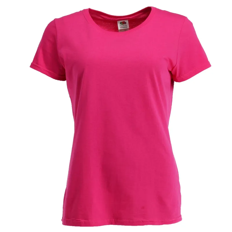 Gildan Women Cotton Crew Neck T Shirt made by Gildan