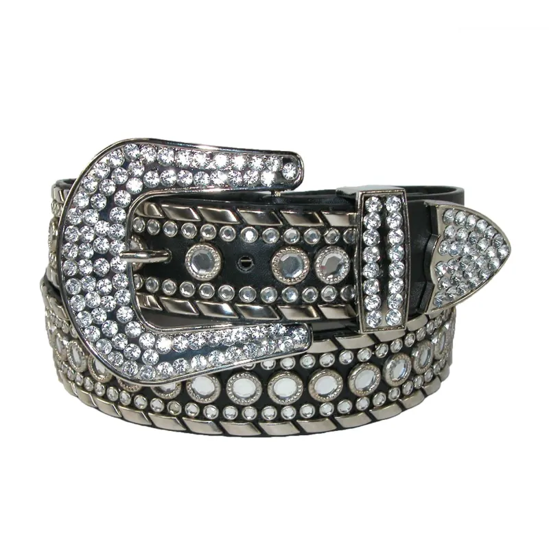 CTM® Women's 1 1/2 Inch Western Rhinestone Belt (Plus Size Available) sold by Belt Outlet