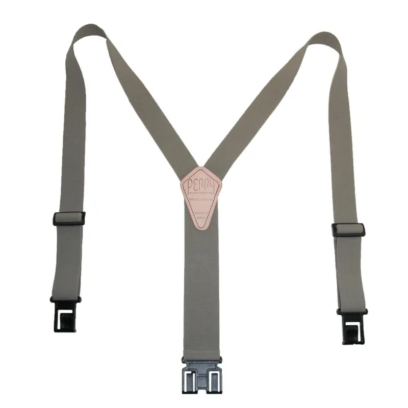 Perry Suspenders™ Men's Elastic 1.5 Inch Wide Hook End Suspenders sold by Belt Outlet