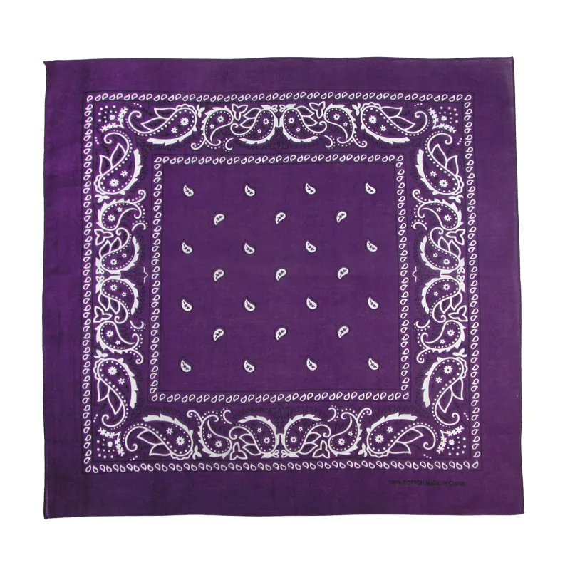 CTM® Classic Cotton Paisley Bandana - All-Purpose Function and Style sold by Belt Outlet