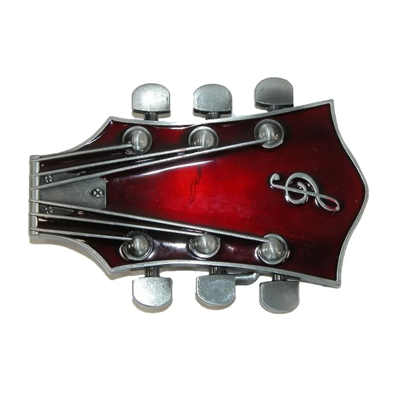 CTM® Guitar Head Belt Buckle sold by Belt Outlet