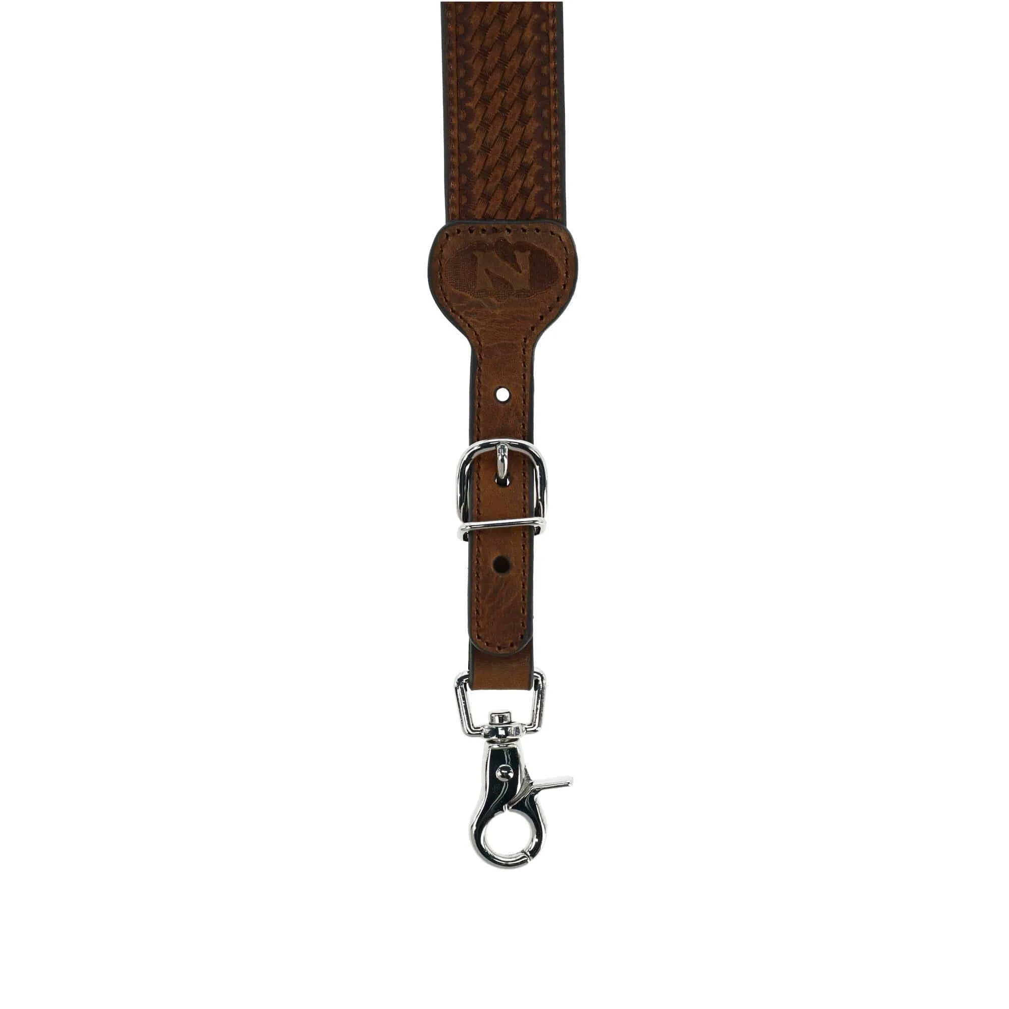 Nocona Belt Co Men's Leather Braided Suspenders with Buckle Ends sold by Belt Outlet product image thumbnail 5