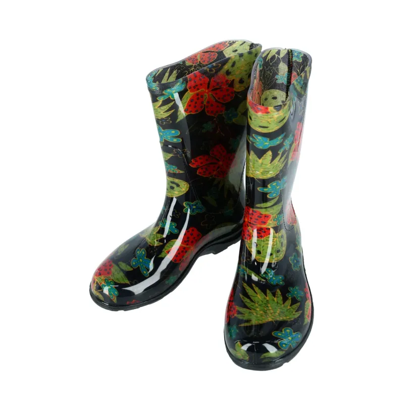 Sloggers Women's Midsummer Floral Print Rain and Garden Boots made by Sloggers