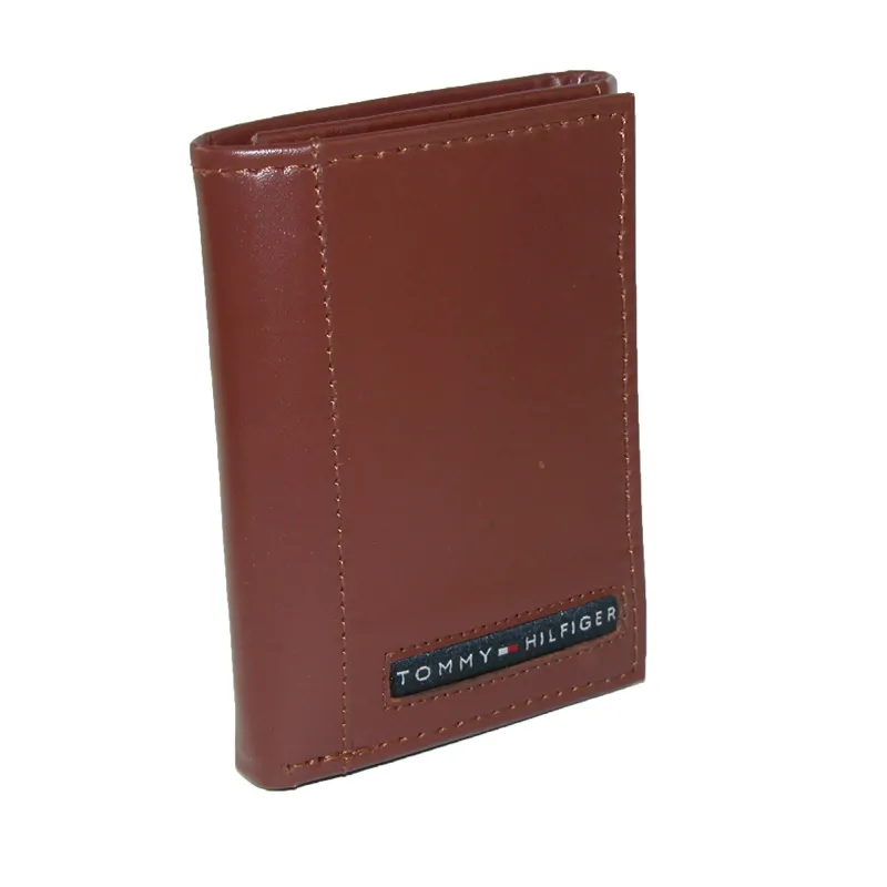 Tommy Hilfiger Men's Leather Cambridge Trifold Wallet sold by Belt Outlet