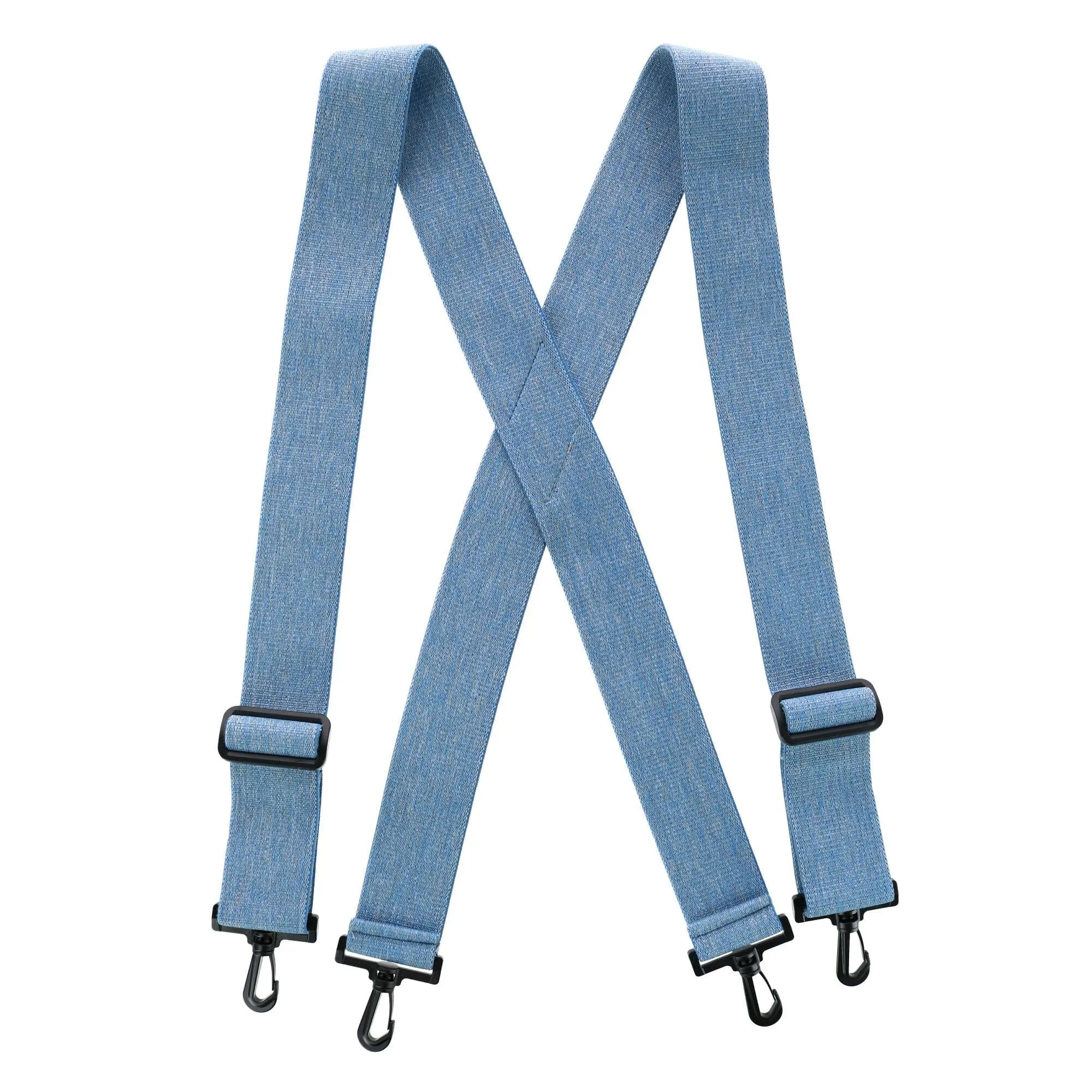 CTM® Men's Elastic X-Back Suspenders with Plastic Hook Ends sold by Belt Outlet product image thumbnail 5