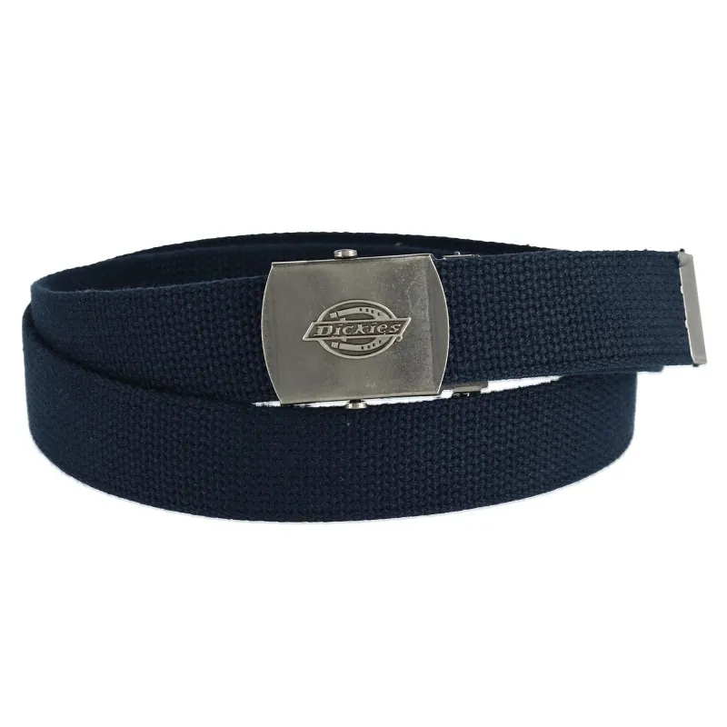 Dickies Men's Adjustable Fabric Belt with Military Buckle made by Dickies