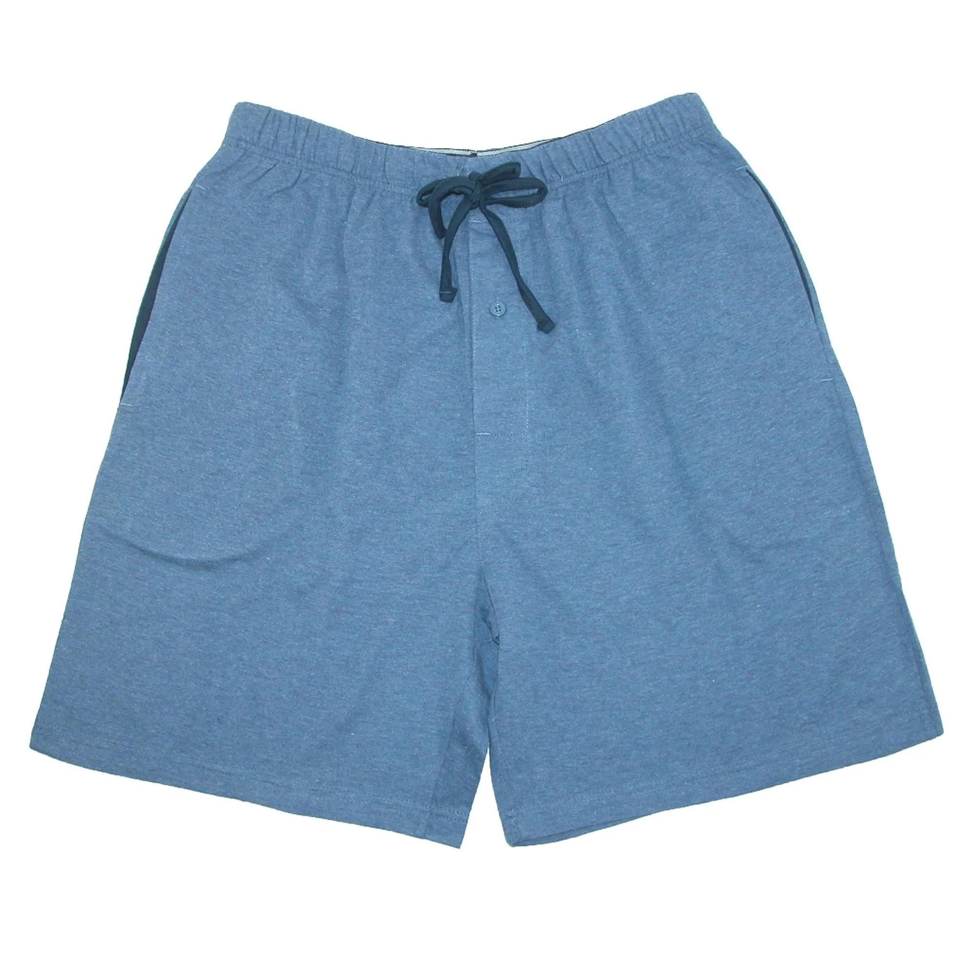 Hanes Mens Big & Tall Jersey Knit Cotton Button Fly Pajama Sleep Shorts sold by Belt Outlet product image thumbnail 4