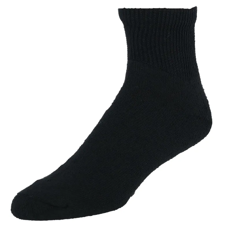 CTM® Men's Big and Tall Ankle Socks (3 Pair Pack) made by Belt Outlet