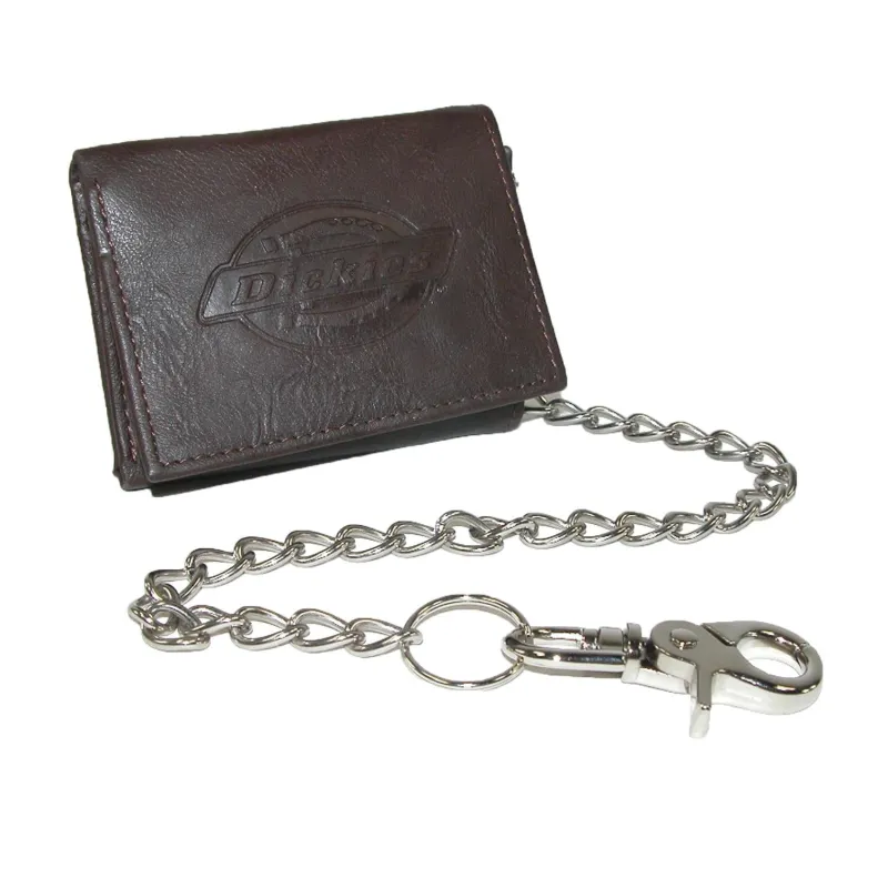 Dickies Leather Trifold Chain Wallet sold by Belt Outlet
