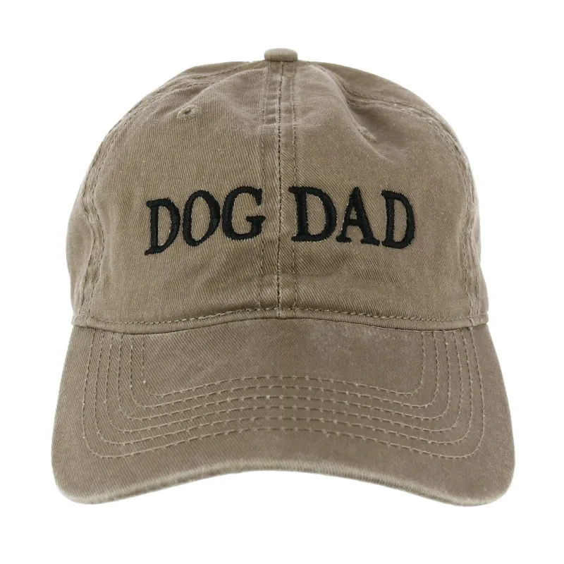 David & Young Men's Washed Cotton Dog Dad Baseball Cap sold by Belt Outlet