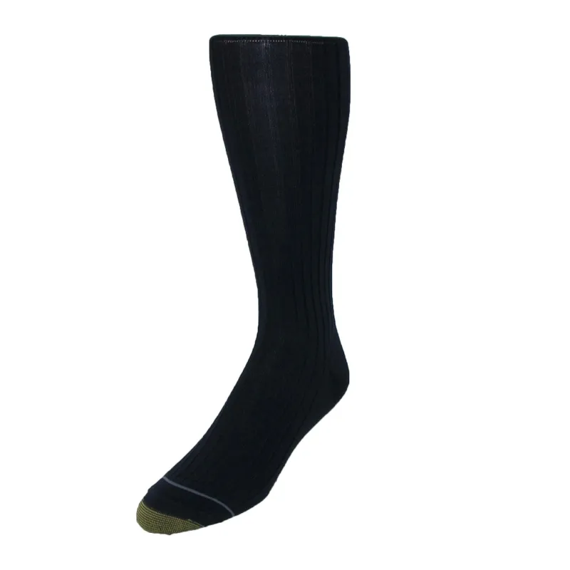 Gold Toe Men's Mercerized Cotton Over the Calf Dress Socks (Pack of 3) sold by Belt Outlet