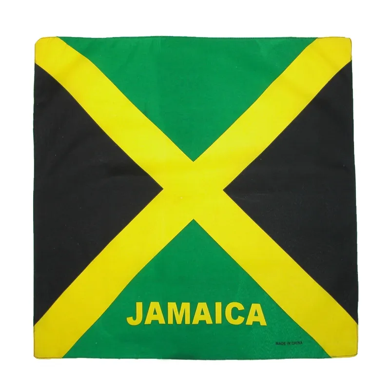 CTM® Cotton Jamaican Flag Bandana made by Belt Outlet