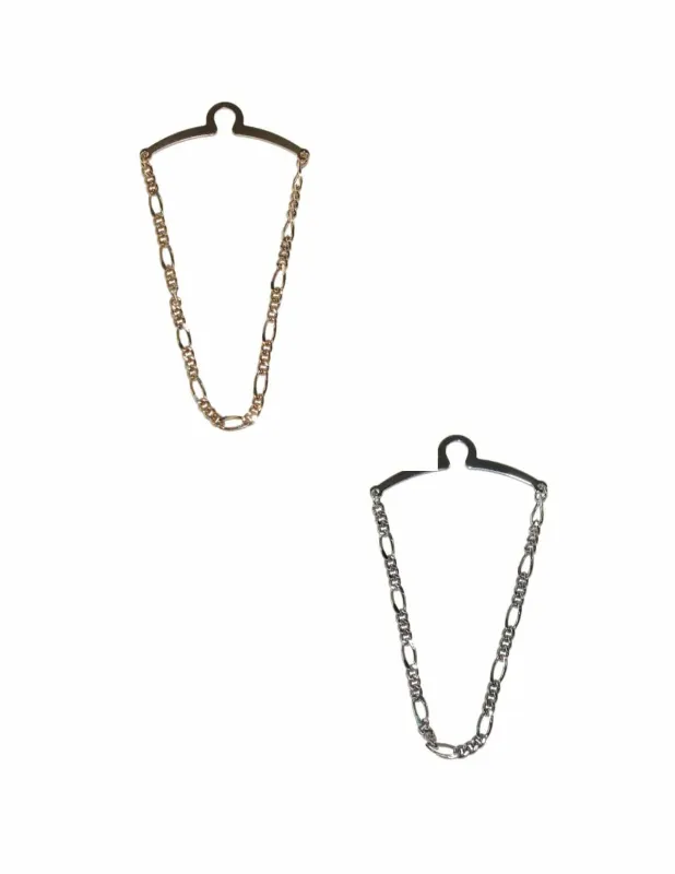 Competition Inc. Men's Figaro Style Link Tie Chains (Pack of 2) sold by Belt Outlet