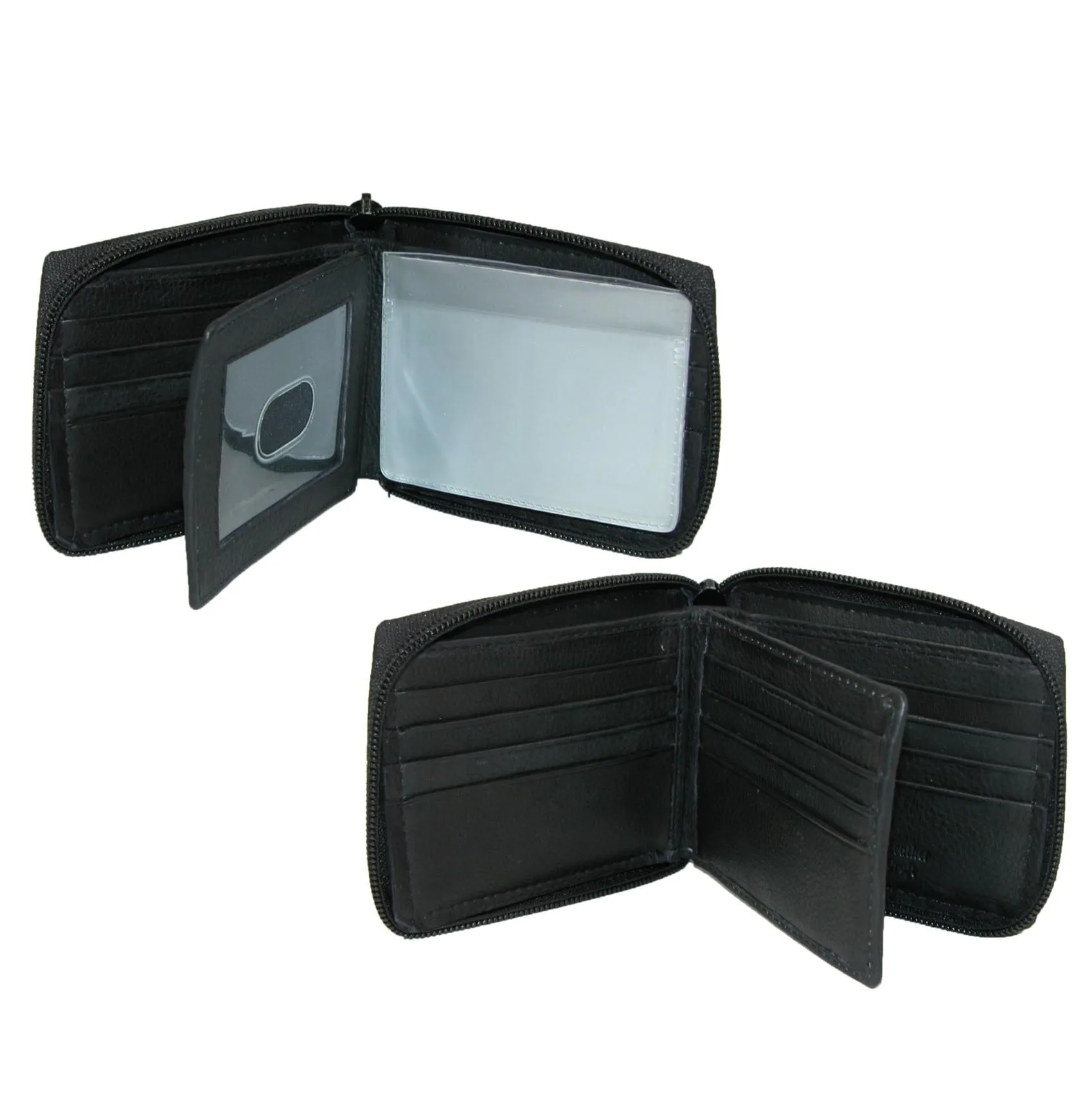 Paul & Taylor Men's Leather Zippered Bifold Wallet sold by Belt Outlet product image thumbnail 4