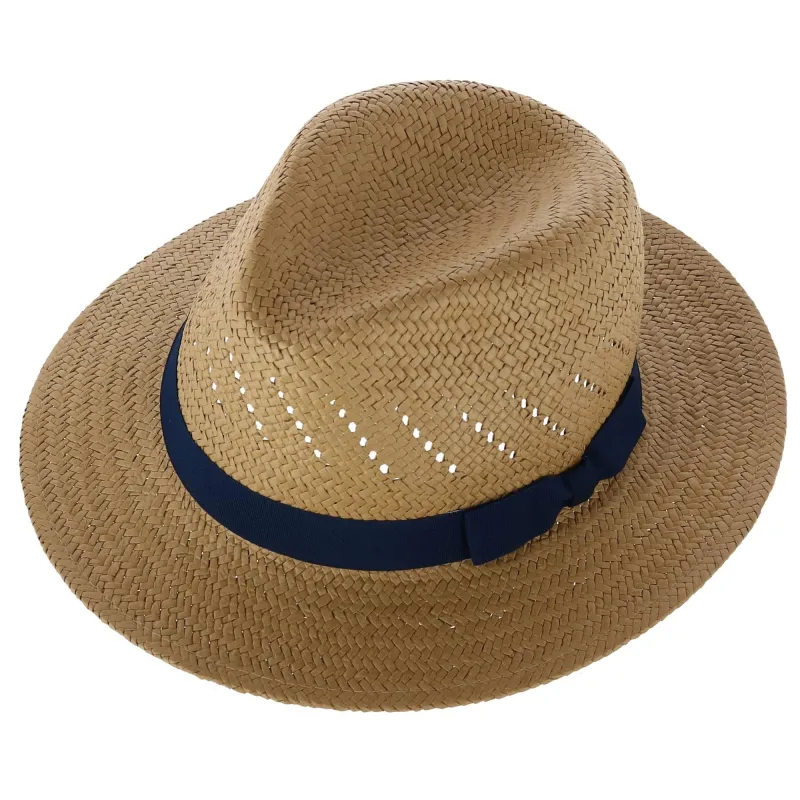Broner Men's Vented Dress Safari Hat with Grosgrain Band sold by Belt Outlet