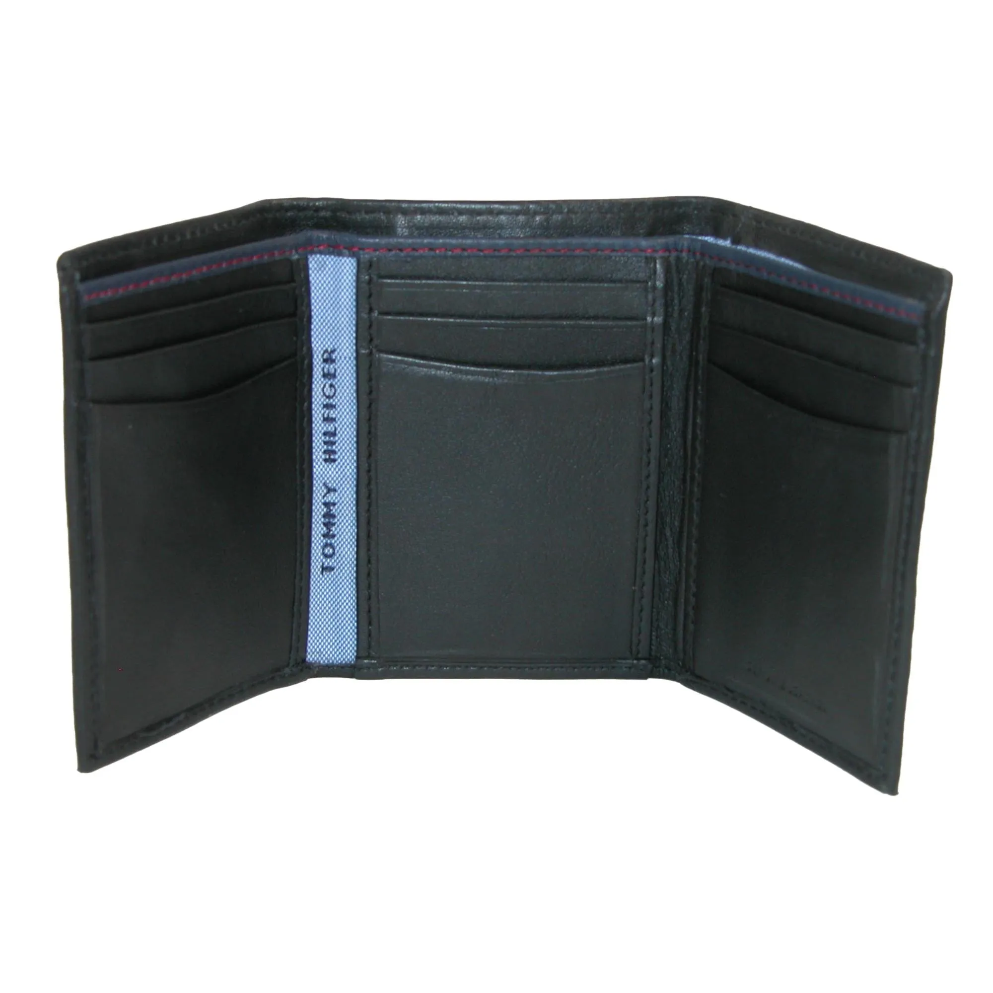 Tommy Hilfiger Men's Leather Oxford Slim Trifold Wallet sold by Belt Outlet product image thumbnail 4