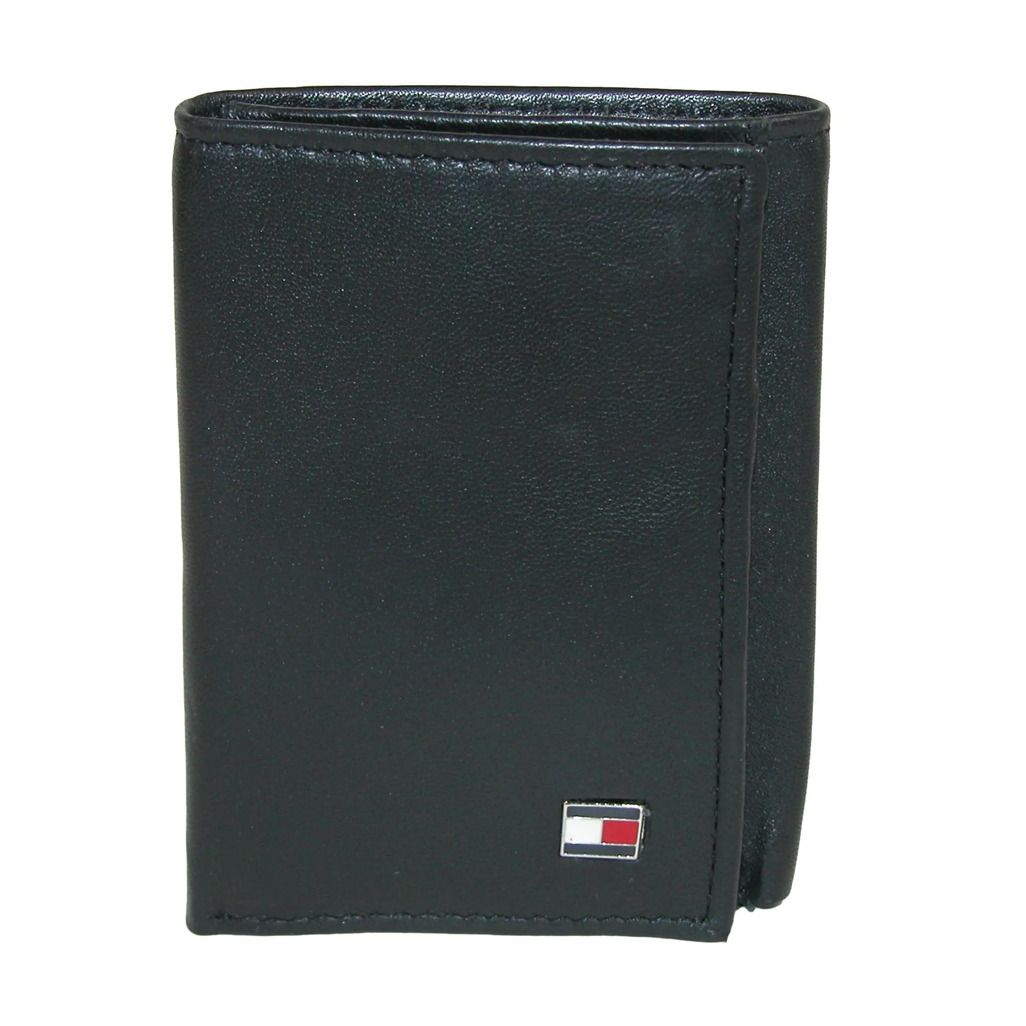 Tommy Hilfiger Men's Leather Oxford Slim Trifold Wallet sold by Belt Outlet product image thumbnail 3