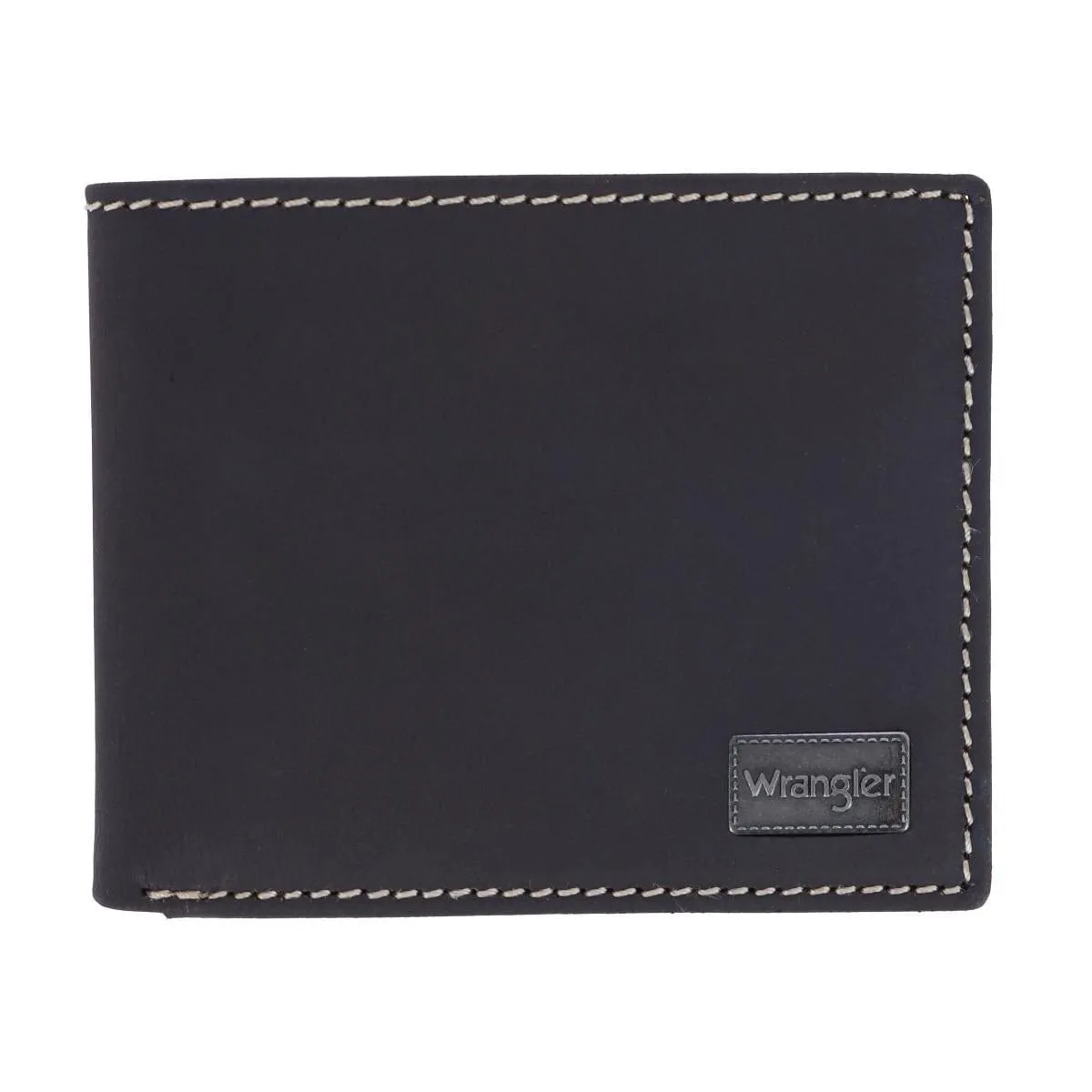 Wrangler Men's Oil Tanned Leather Bifold Wallet sold by Belt Outlet product image thumbnail 3