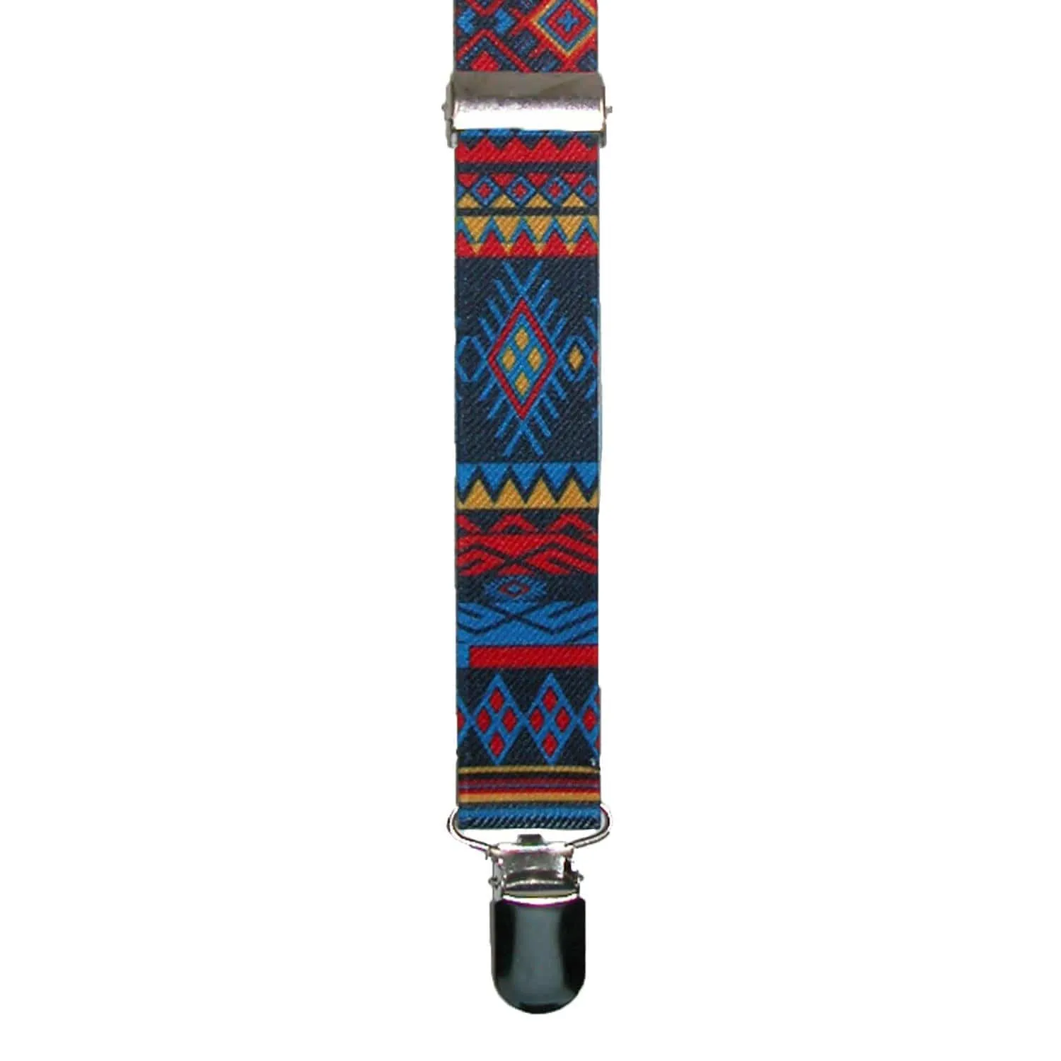 CTM® Women's Elastic Aztec Pattern Clip-End Suspenders sold by Belt Outlet product image thumbnail 5