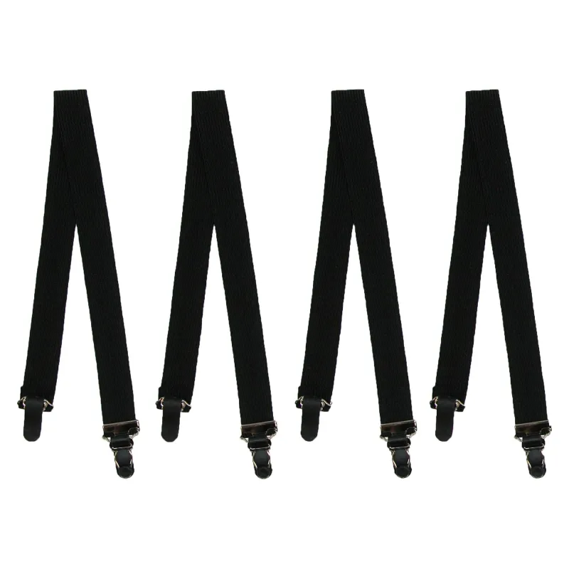 CTM® Straight Sock Garter Shirt Stay made by Belt Outlet