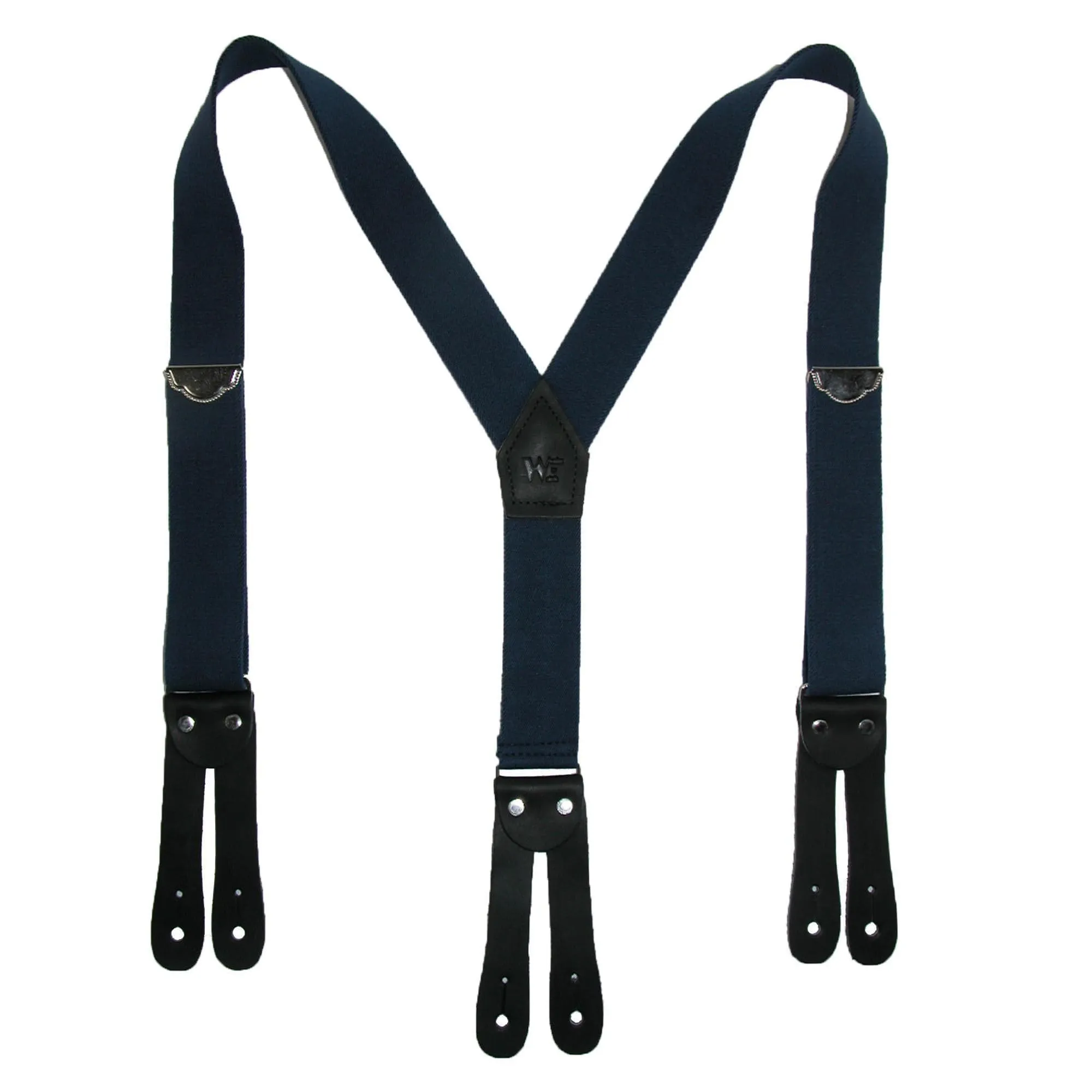 Welch Men's Elastic Button-End Y-Back 1 1/2 Inch Double Face Suspenders sold by Belt Outlet product image thumbnail 3