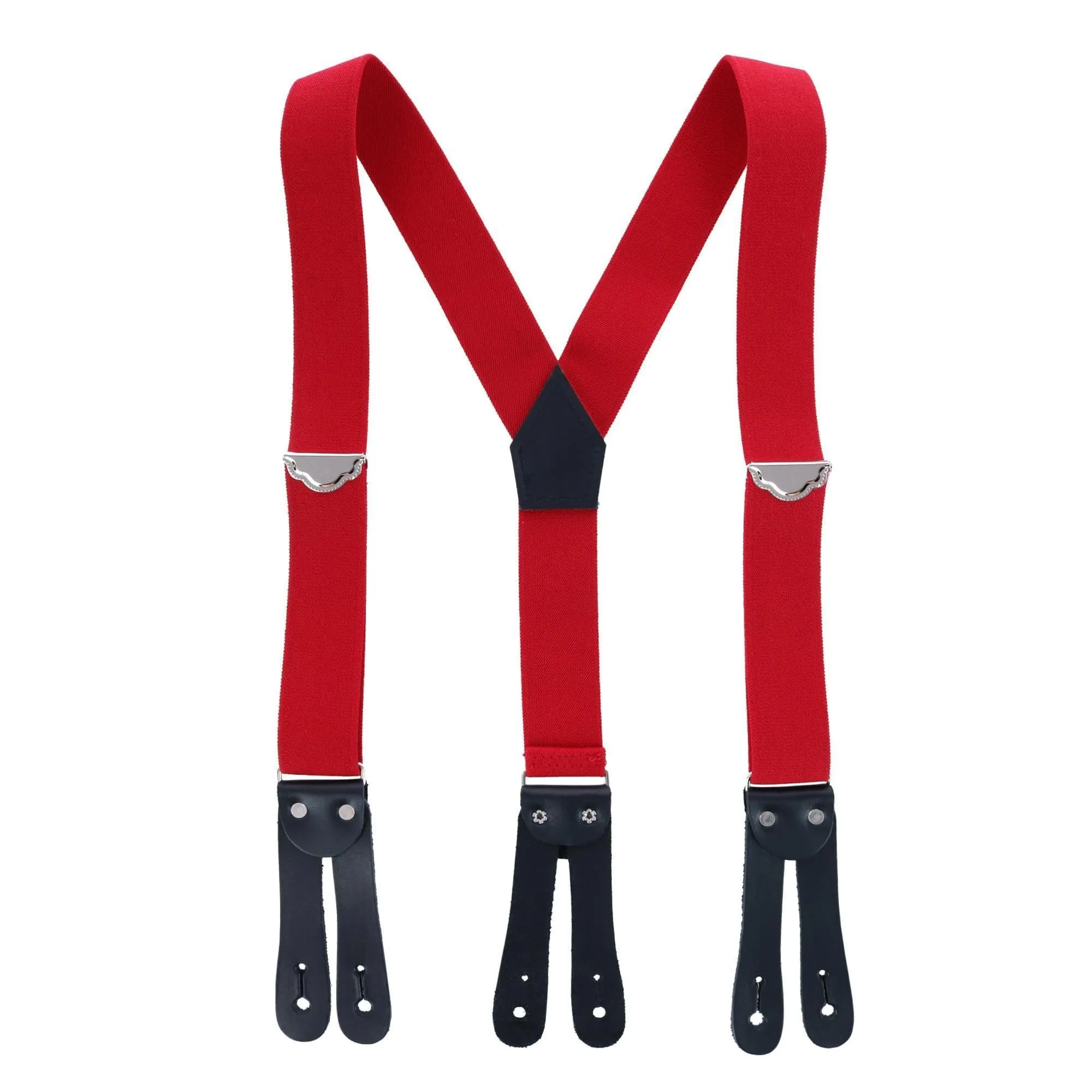Welch Men's Elastic Button-End Y-Back 1 1/2 Inch Double Face Suspenders sold by Belt Outlet product image thumbnail 5