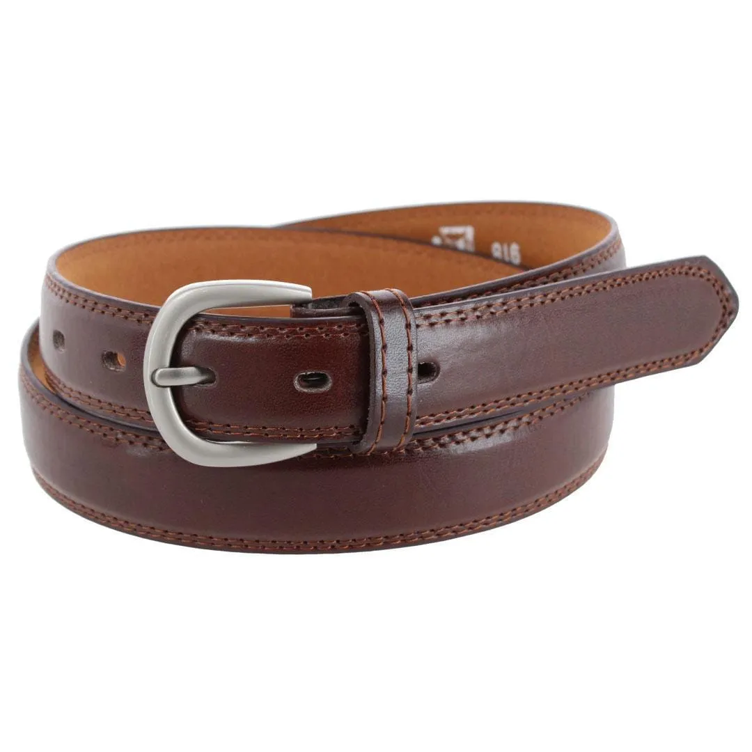 CTM® Men's 1 1/8 Inch Wide Basic Dress Belt sold by Belt Outlet product image thumbnail 3