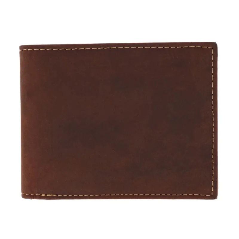 CTM® Men's Leather Expandable Bill Slot Bifold Wallet sold by Belt Outlet