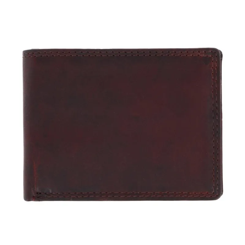 CTM® Men's RFID Vintage Leather Bifold Wallet with ID Flap sold by Belt Outlet