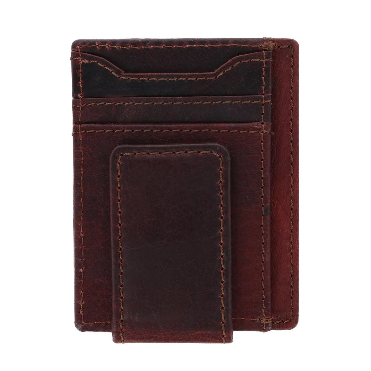 CTM® Men's Leather Front Pocket Money Clip sold by Belt Outlet product image thumbnail 3
