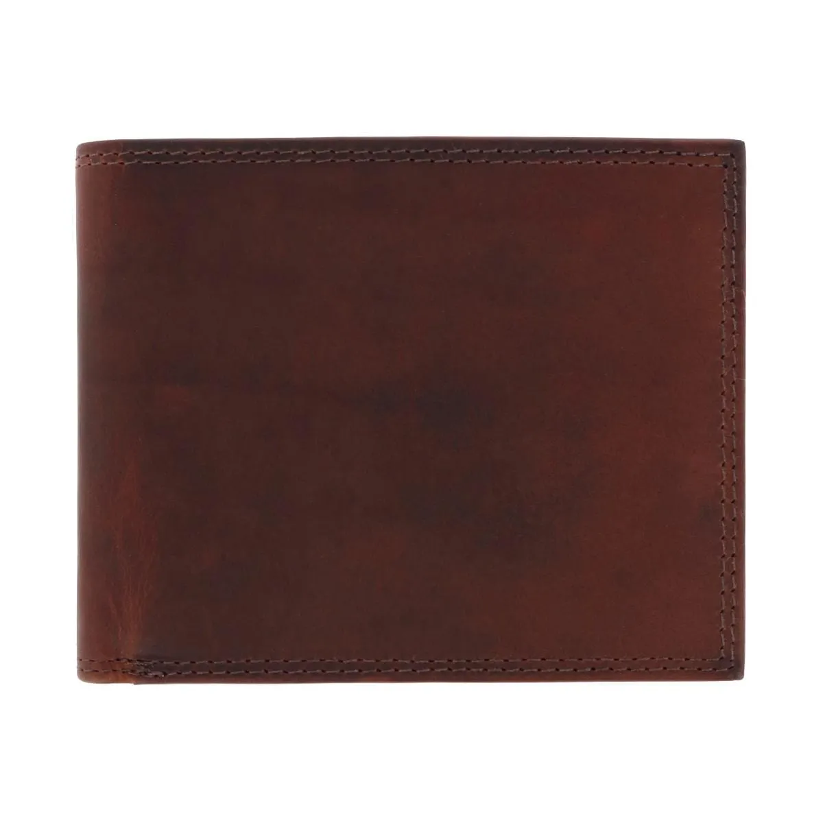 CTM® Men's Pull Up Leather Bifold Wallet with Coin Pocket sold by Belt Outlet product image thumbnail 3