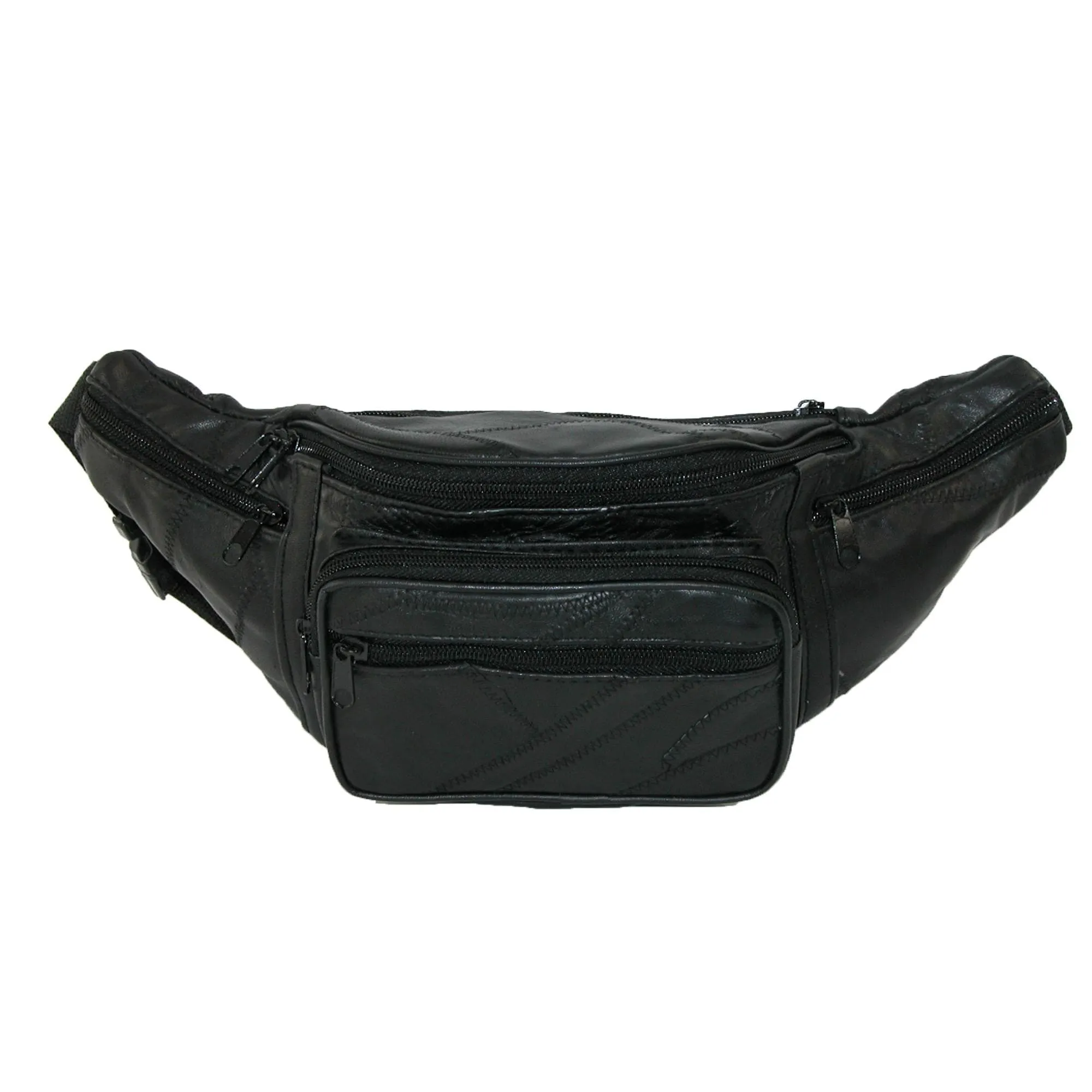 CTM® Patch Leather Small Fanny Waist Pack sold by Belt Outlet product image thumbnail 2