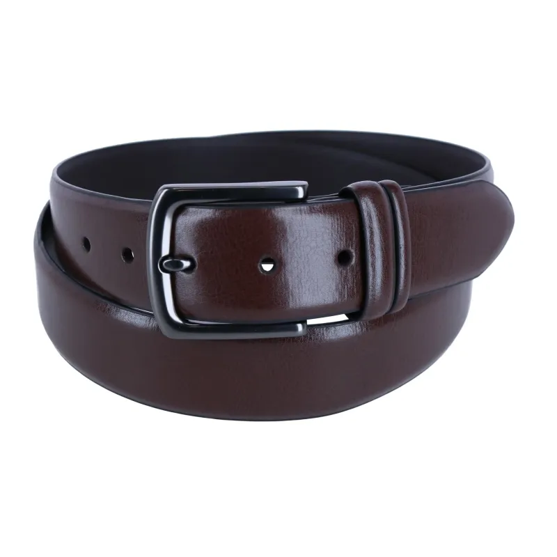 Lee Men's Big & Tall 38mm Dress Belt with Feathered Edge made by Lee