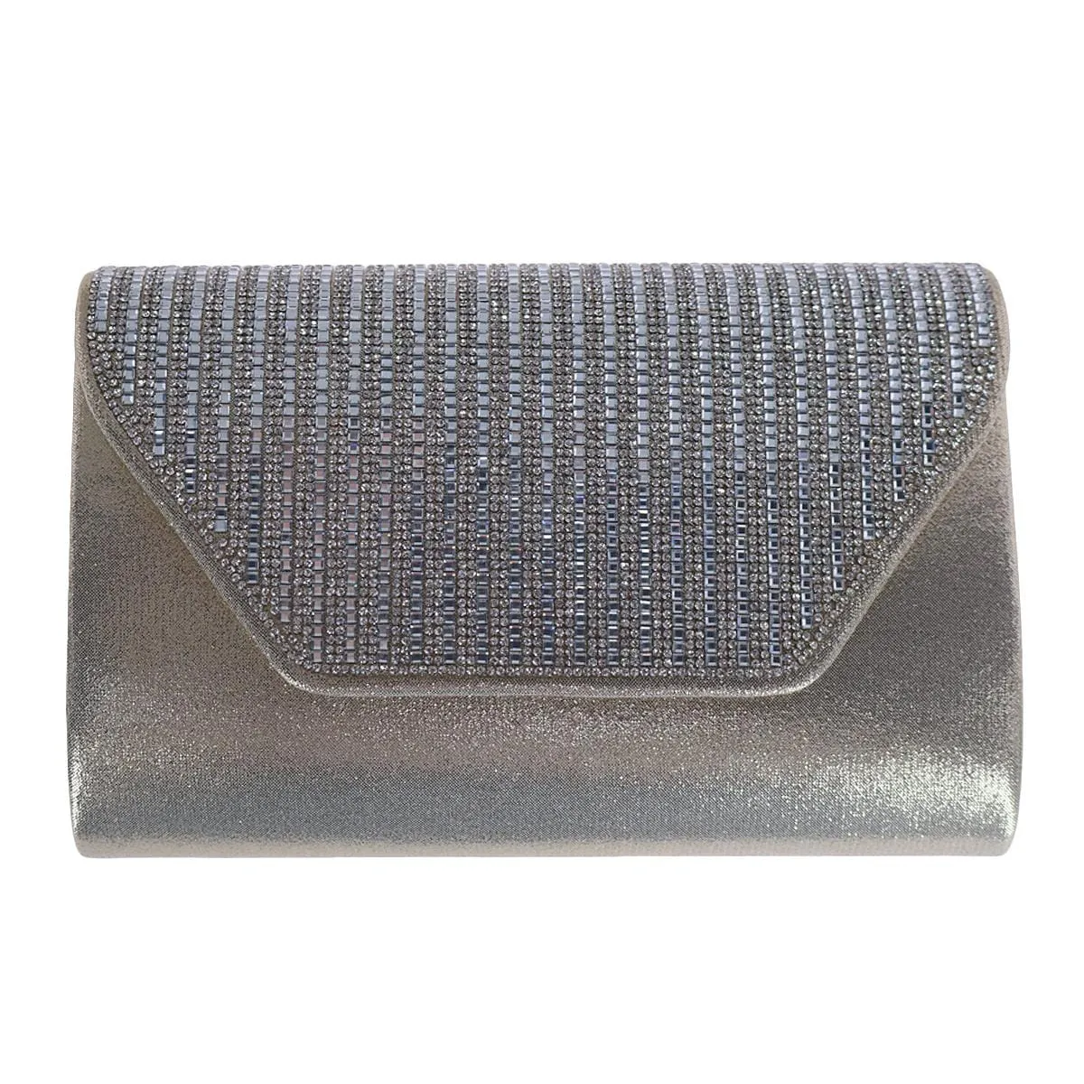 CTM® Women's Rhinestone Studded Clutch Handbag sold by Belt Outlet product image thumbnail 2