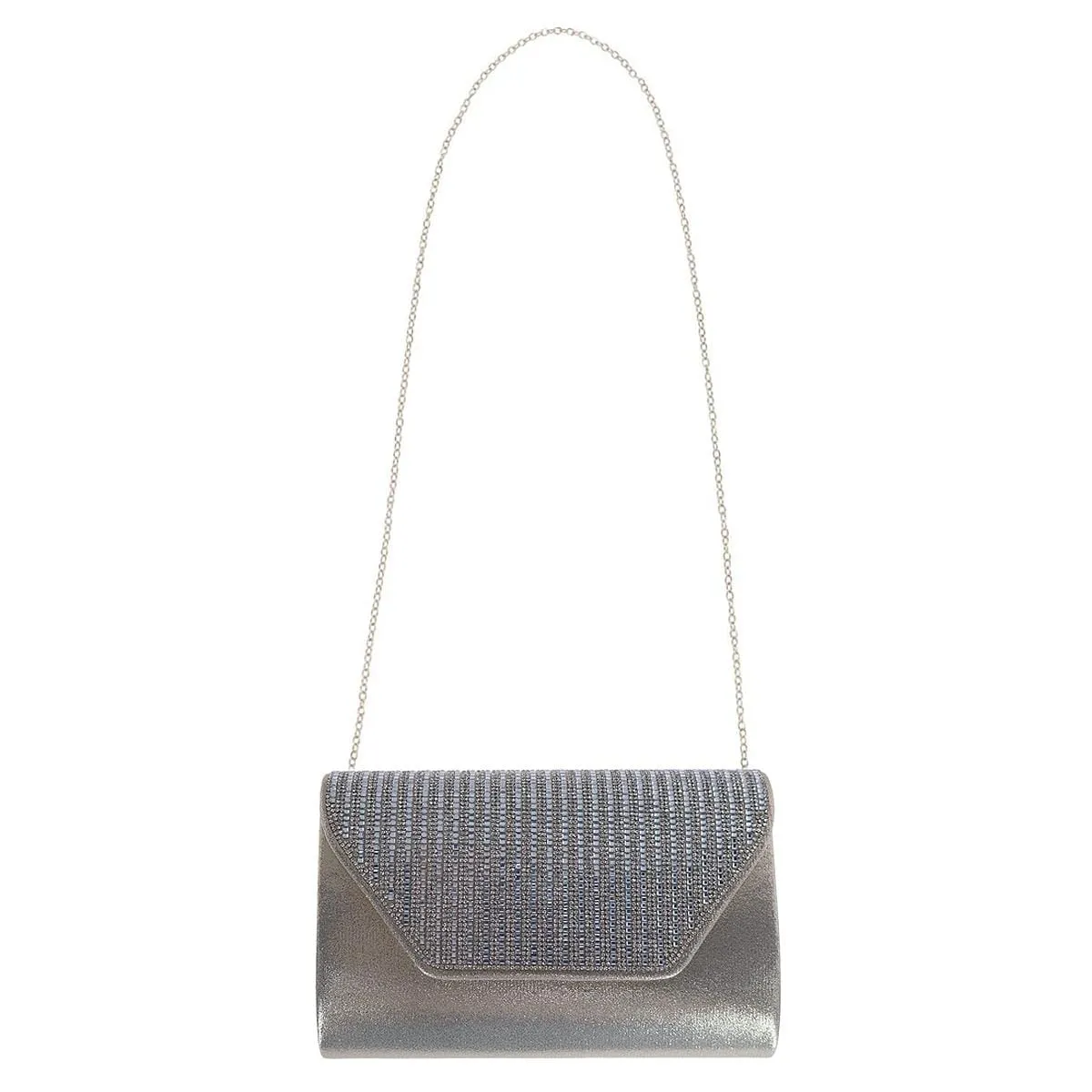 CTM® Women's Rhinestone Studded Clutch Handbag sold by Belt Outlet product image thumbnail 4
