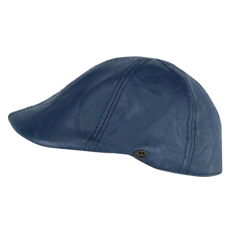 Epoch Hats Company Men's Faux Leather Duckbill Ivy Cap made by Belt Outlet