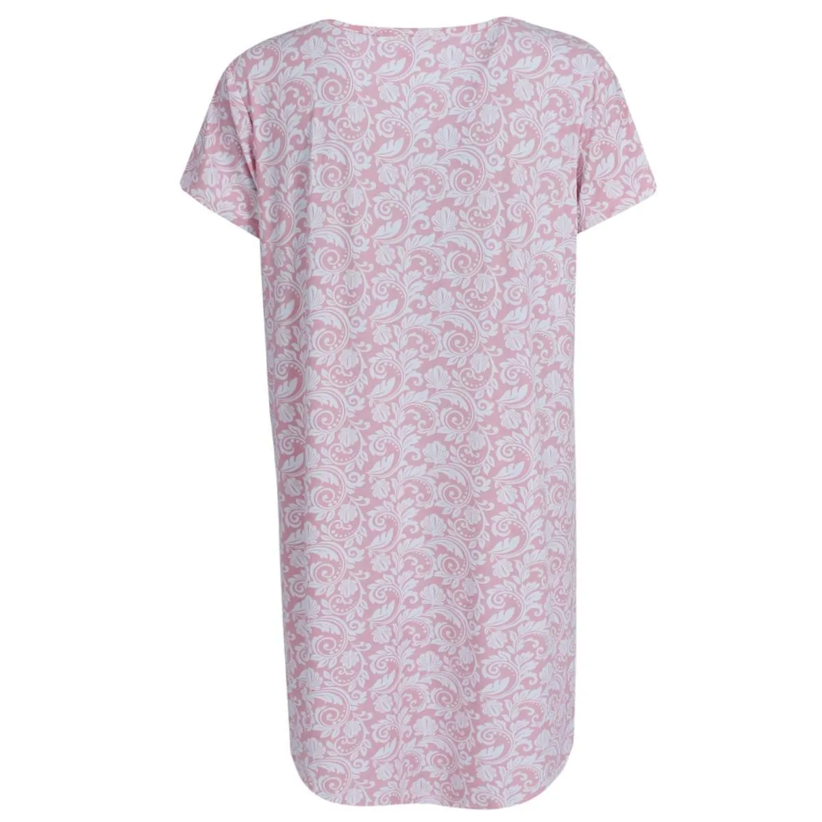 Gabriella Women's Plus Size Patterned Short Sleeve Sleep Gown sold by Belt Outlet product image thumbnail 5