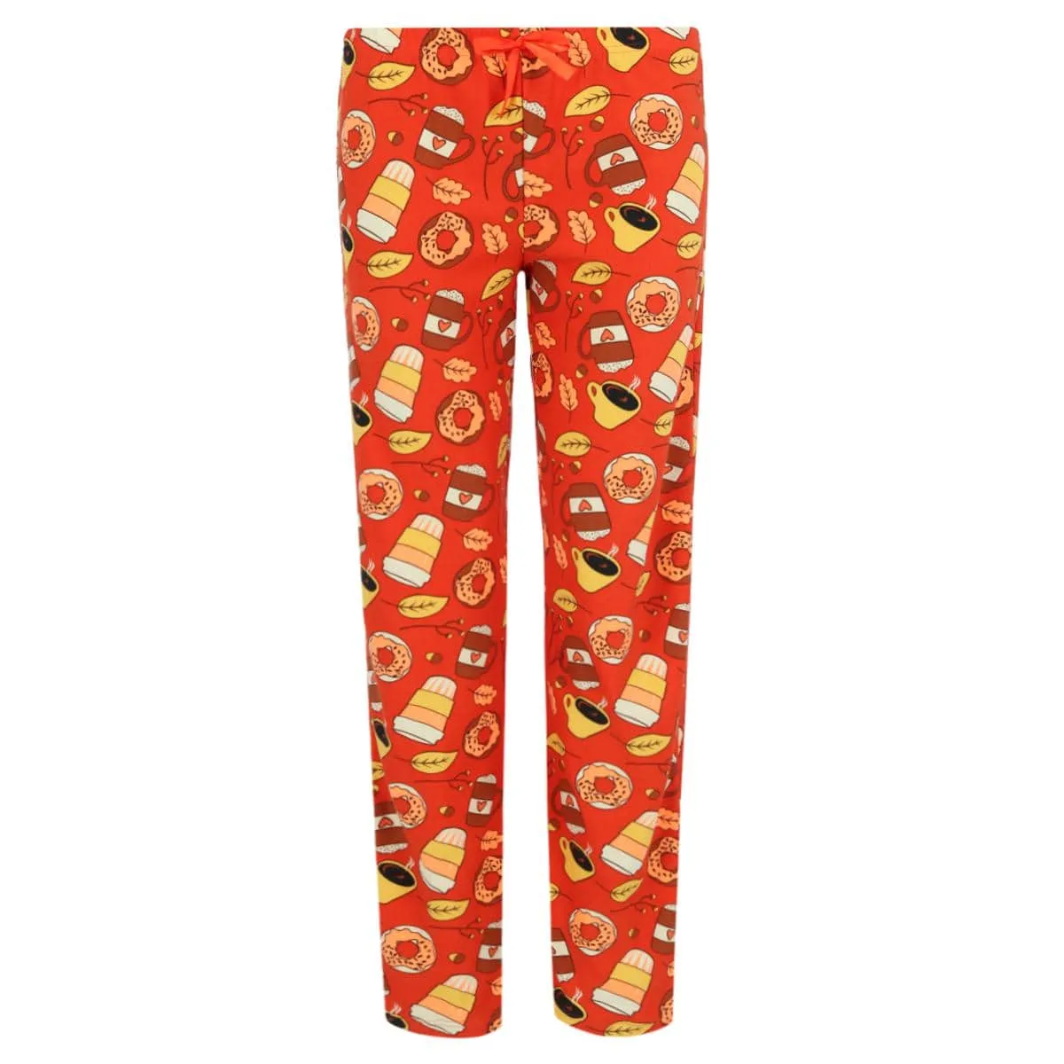 Not a Morning Person Women's Plus Size Pumpkin Spice Short Sleeve PJ Set sold by Belt Outlet product image thumbnail 5