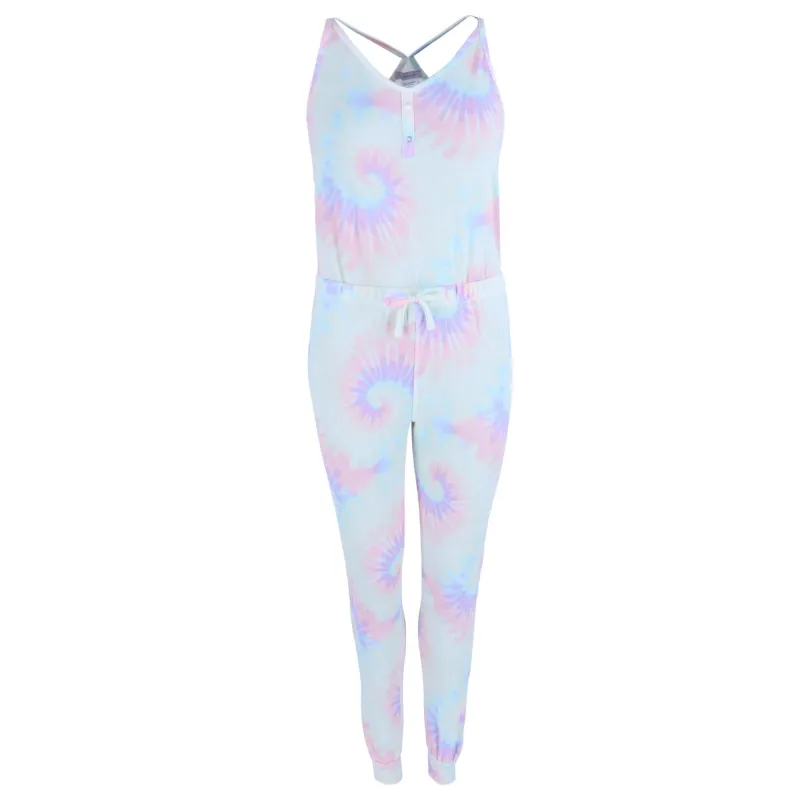 Overslept Women's Tie Dye Knit Jumper Pajama made by Belt Outlet