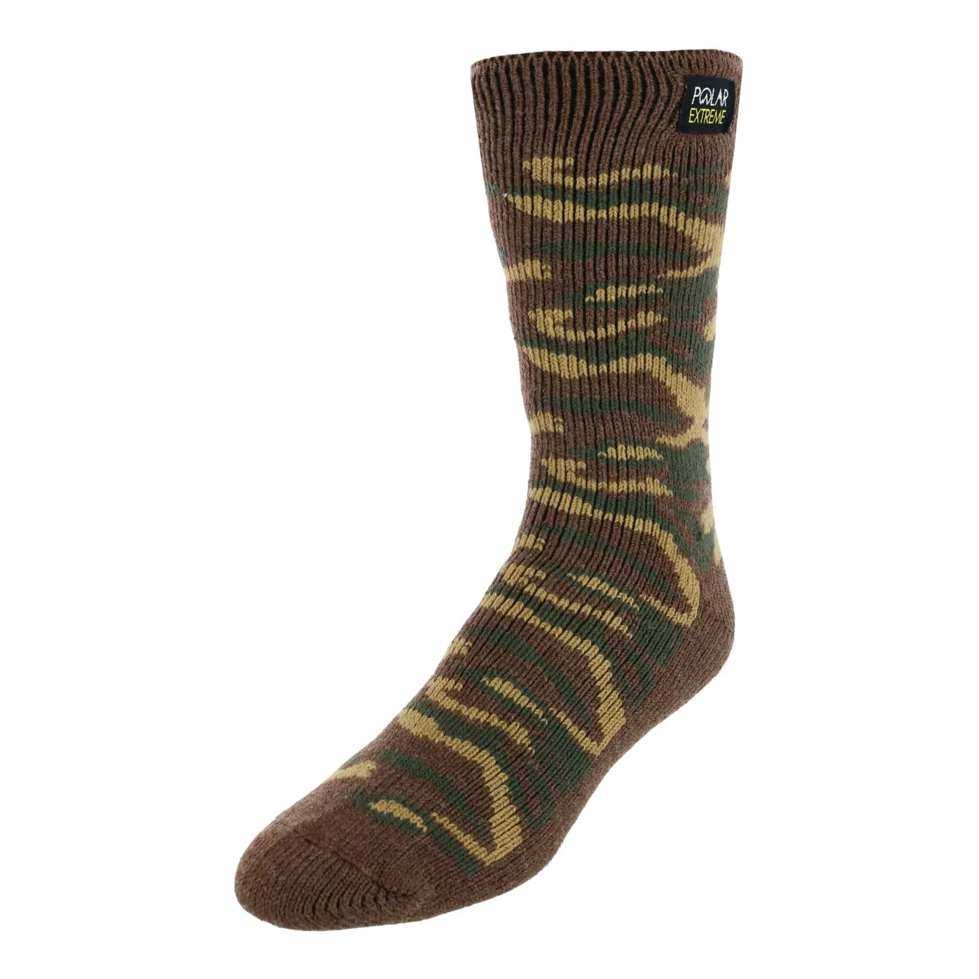CTM® Men's Insulated Thermal Camo Print Socks with Fleece Lining sold by Belt Outlet product image thumbnail 2