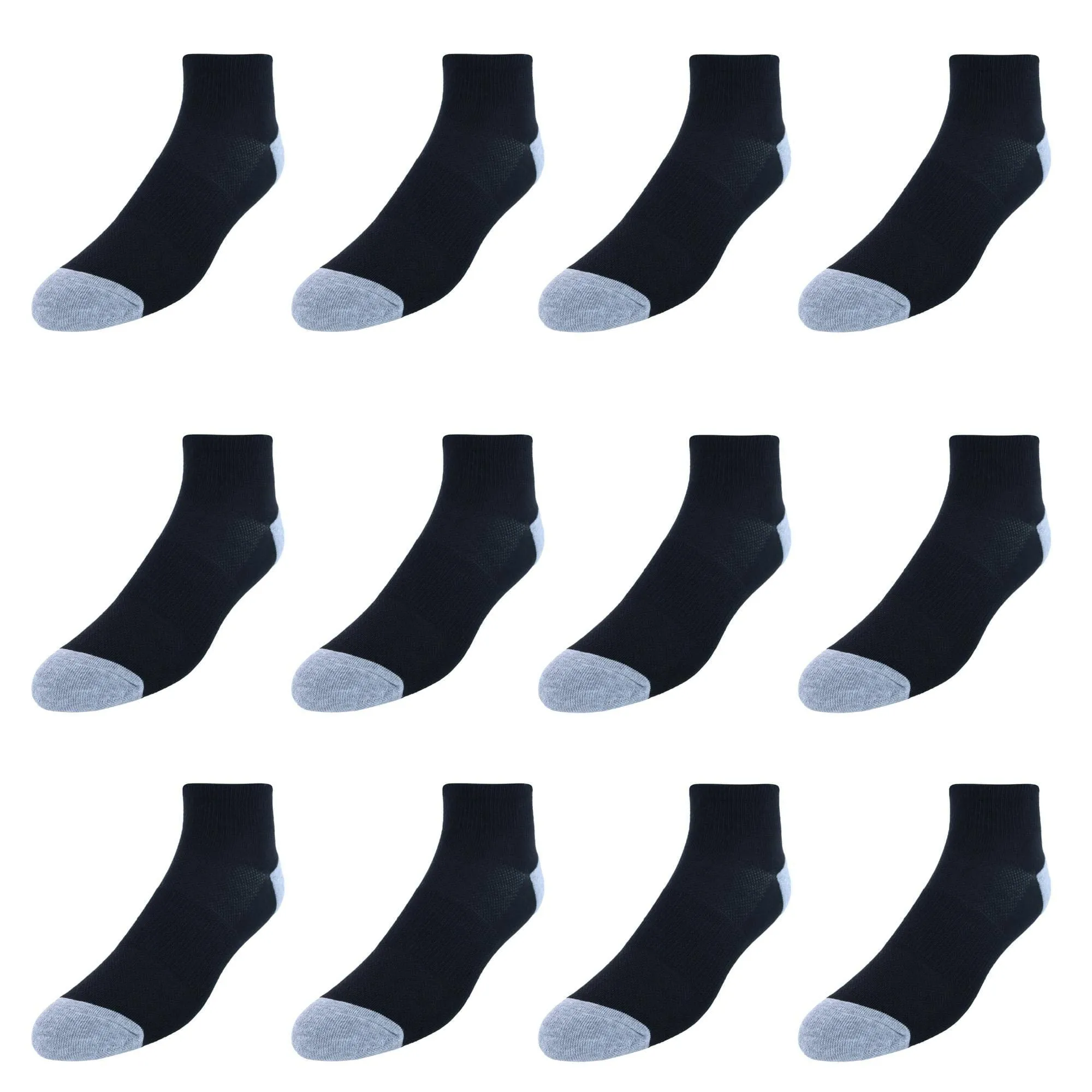 Hanes Men's FreshIQ X-Temp Ankle Socks (12 Pack) sold by Belt Outlet product image thumbnail 4