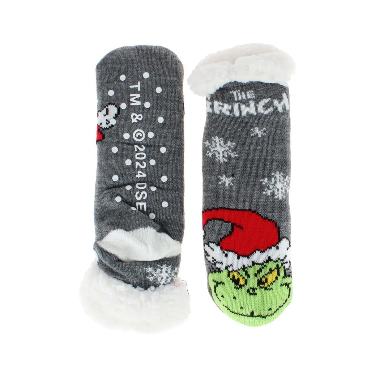 Textiel Trade Women's The Grinch Novelty Slipper Home Socks (1 Pair) sold by Belt Outlet product image thumbnail 5
