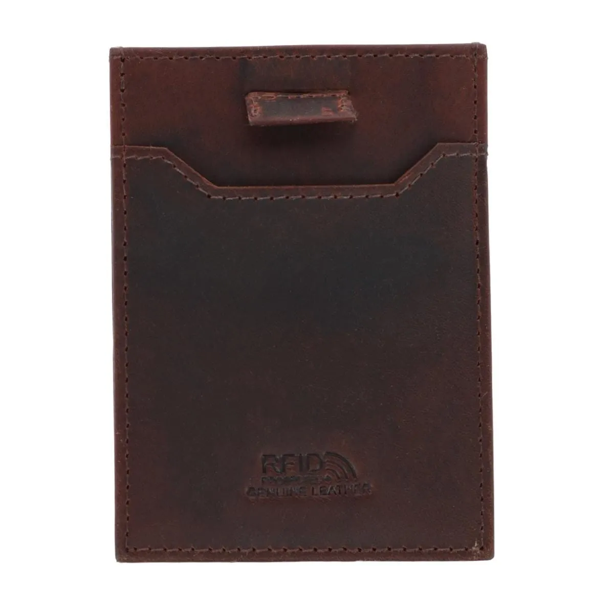 CTM® Men's RFID Leather Front Pocket Card Sleeve Wallet sold by Belt Outlet product image thumbnail 2