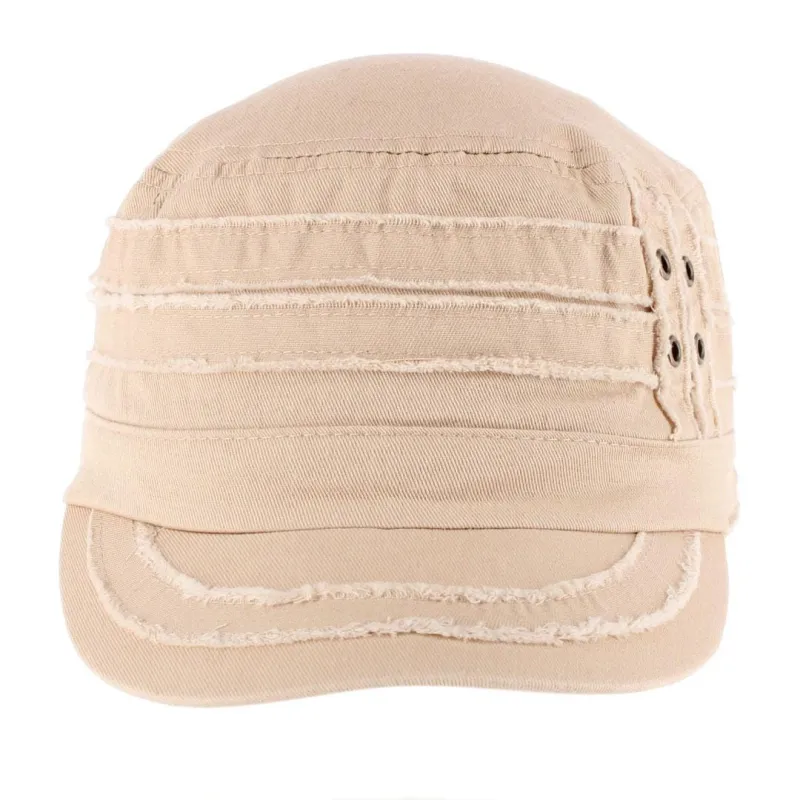 CTM® Women's Distressed Cadet Hat sold by Belt Outlet