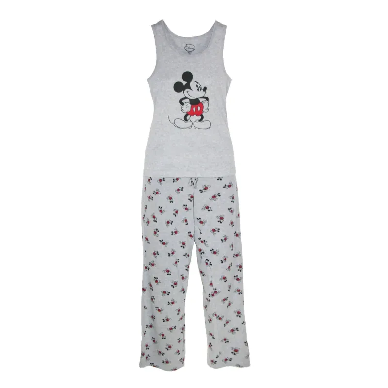 Disney Mickey Mouse Women's Tank and Pant Pajama Set sold by Belt Outlet