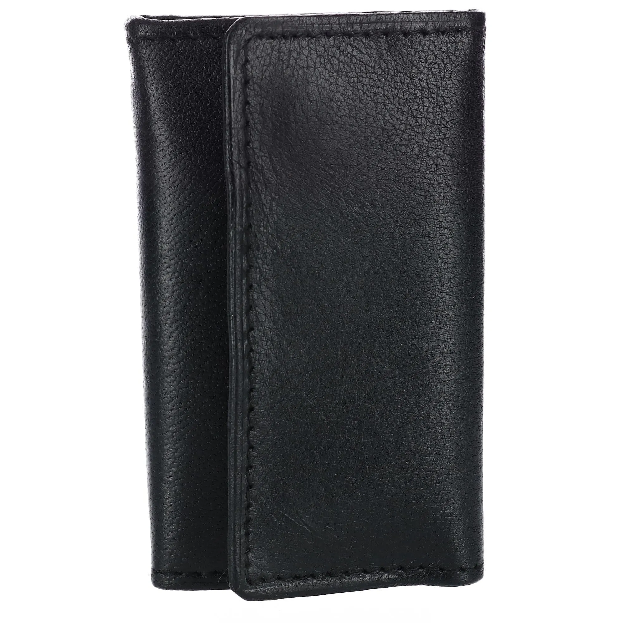 CTM® Men's Leather Key Case with Exterior Pocket sold by Belt Outlet product image thumbnail 2