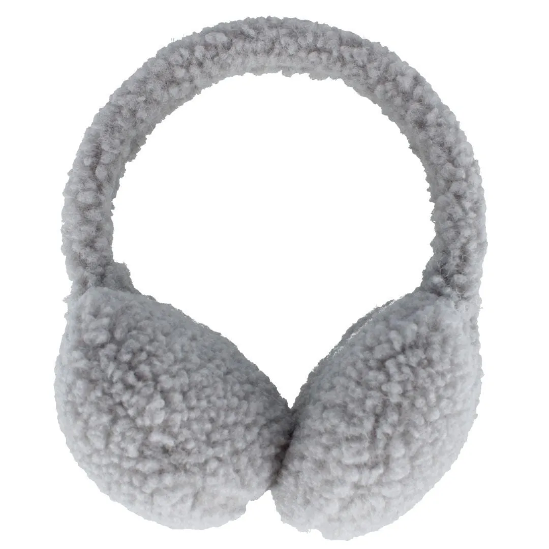Grand Sierra Women's Faux Sherpa Over the Head Winter Ear Muffs sold by Belt Outlet