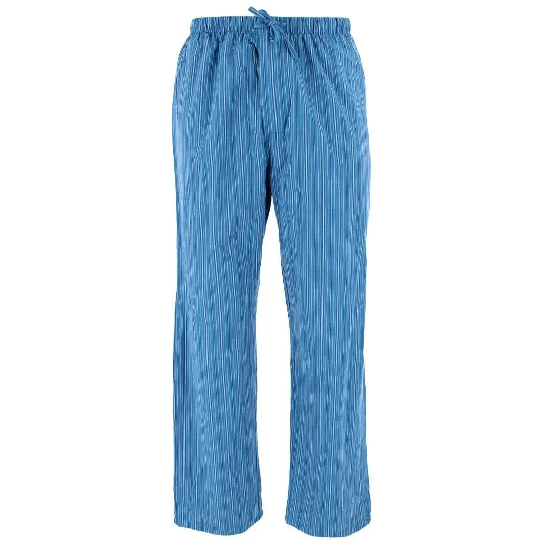 CTM® Men's Cotton Poplin Striped Pajama Pants sold by Belt Outlet product image thumbnail 5